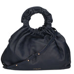 Borsa a mano da donna 100% pelle nappa MYB-8045-FW-NAVY My Best Bag