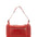 Borsa da viaggio unisex in vera pelle 100% cotone 4037-ROSSO Alessia Firenze