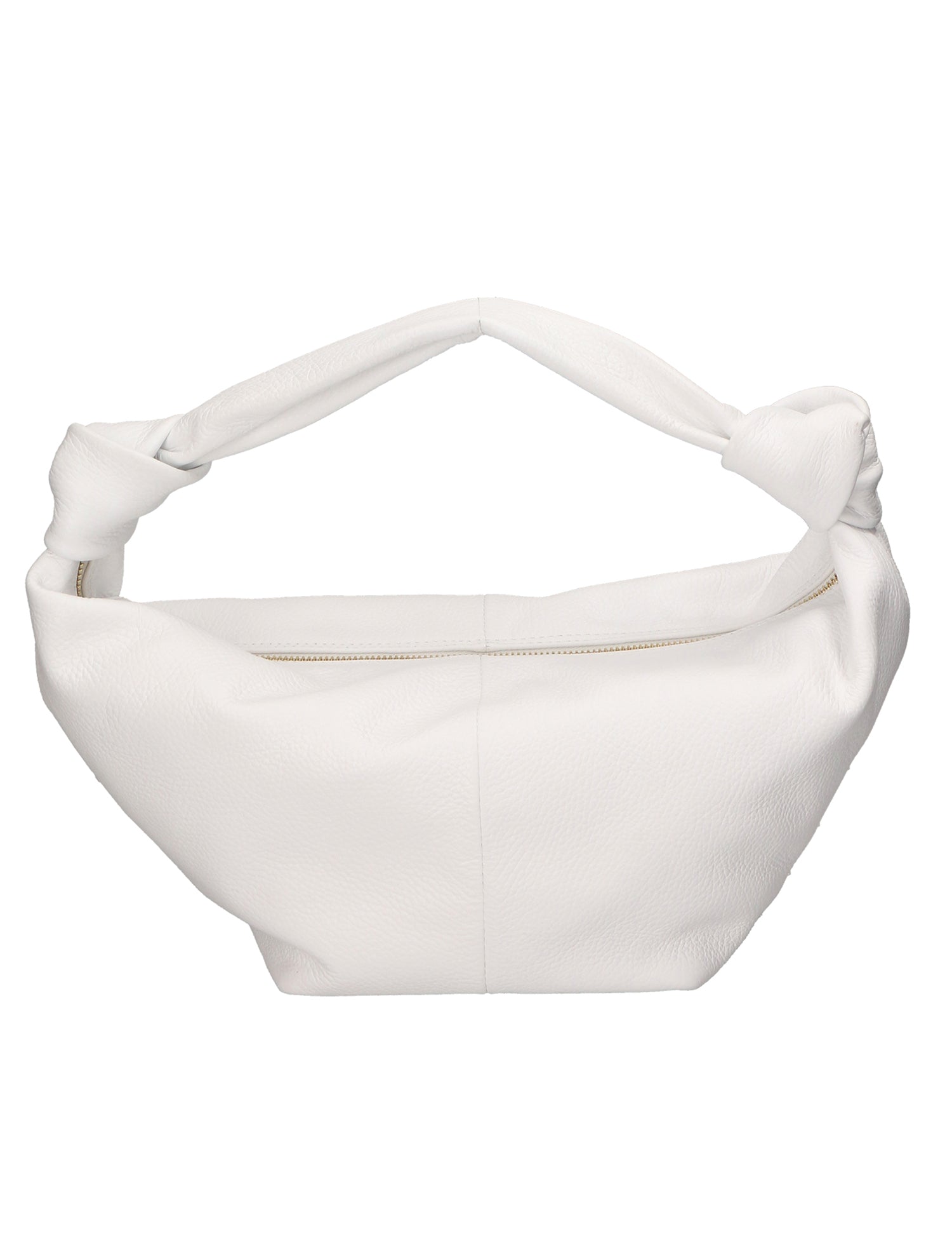Lunaria Borsa a spalla da donna Vera pelle 06007-BIANCO WHITE Gave Lux