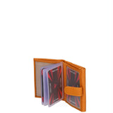 Portafoglio da uomo In Vera pelle Made in Italy 8x10x2 cm