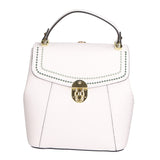 Giuditta Borsa a mano da donna 100% pelle 05937-L101 BIANCO Gave Lux