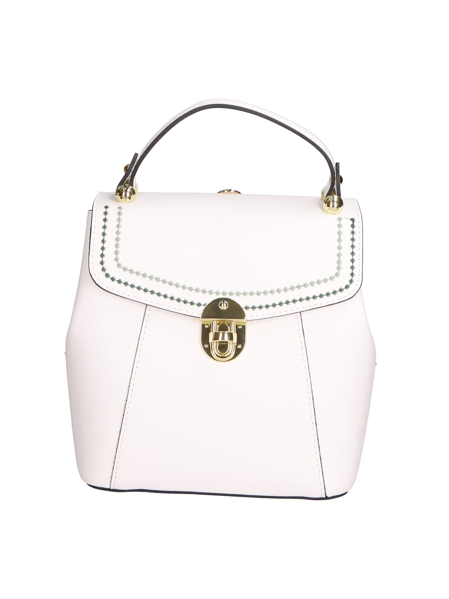 Giuditta Borsa a mano da donna 100% pelle 05937-L101 BIANCO Gave Lux