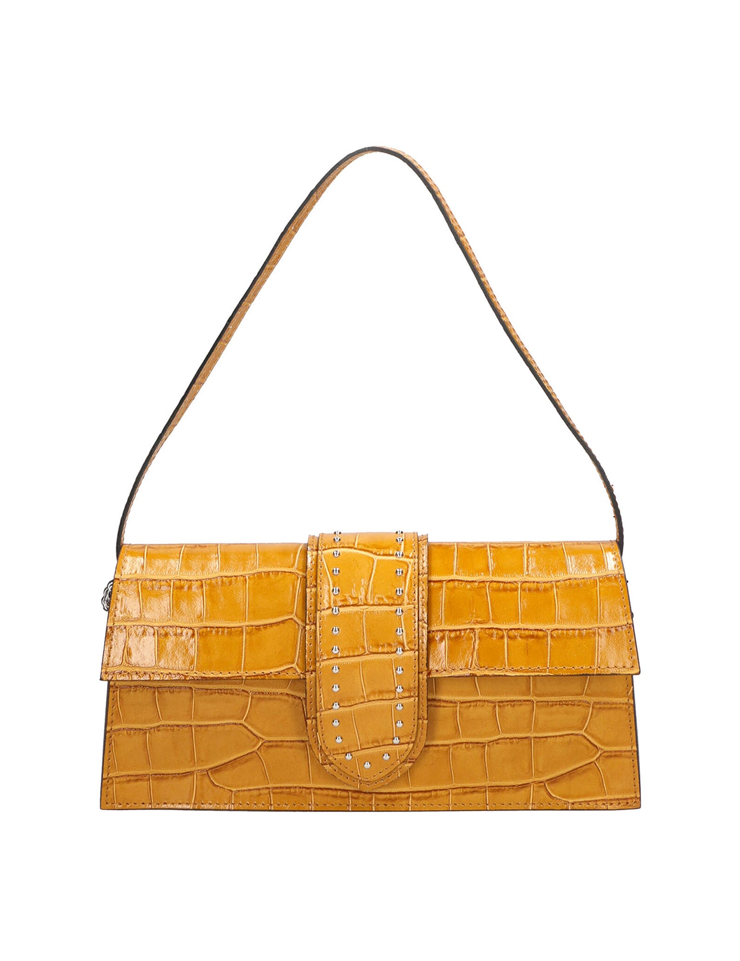 Alba Borsa a spalla da donna Vera pelle 04734-B44 CUOIO Gave Lux