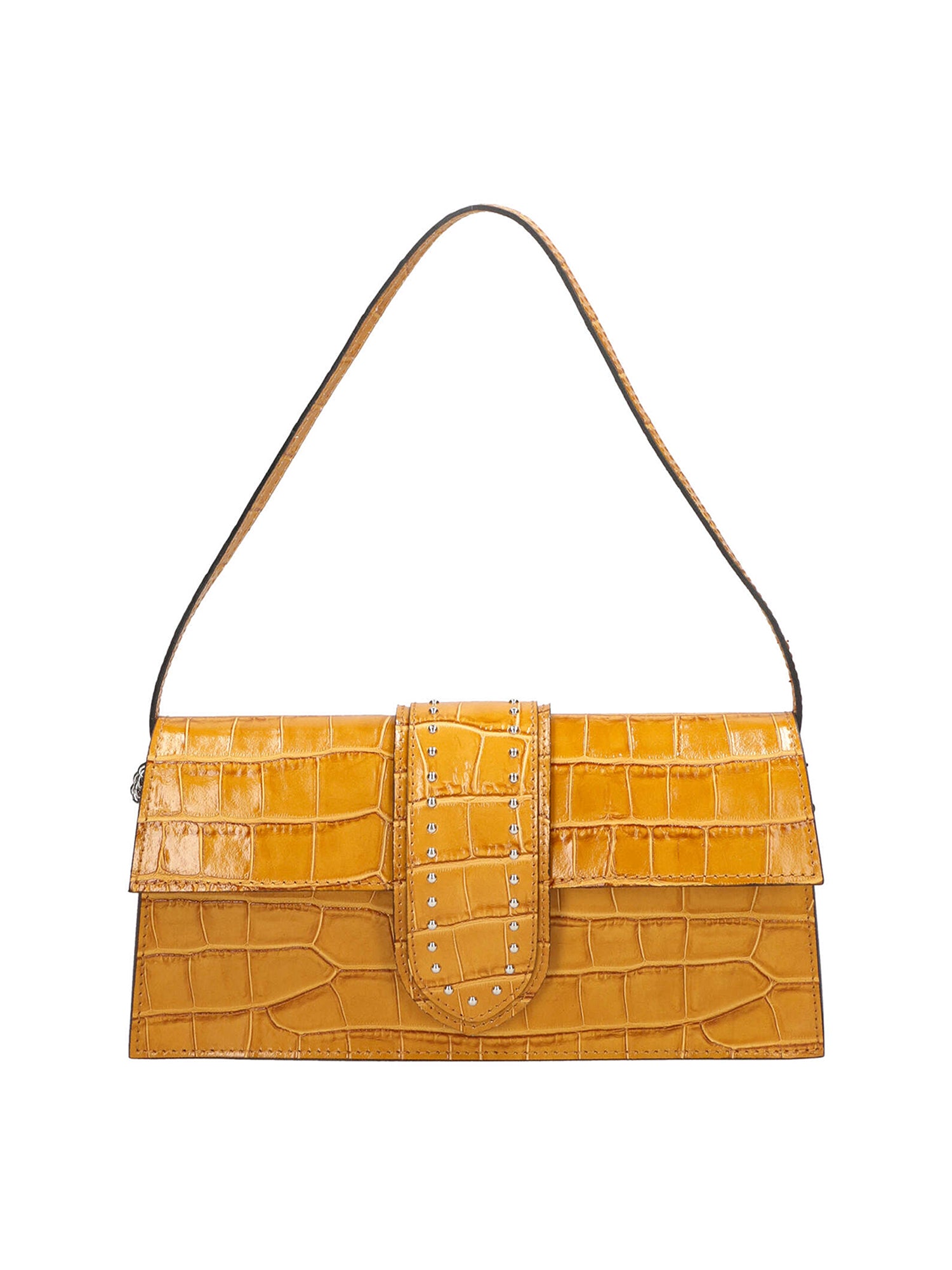 Alba Borsa a spalla da donna Vera pelle 04734-B44 CUOIO Gave Lux