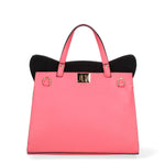 Arancia Borsa a mano da donna 100% pelle 8969-CORALLO+ROSA Gave Lux