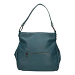 Bea Borsa a spalla da donna 100% pelle 05710-D33 PETROLIO Gave Lux