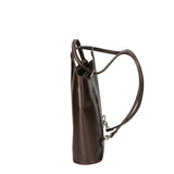 Fabiola Borsa a spalla da donna 100% pelle 9039-TMORO DARK BROWN Gave Lux