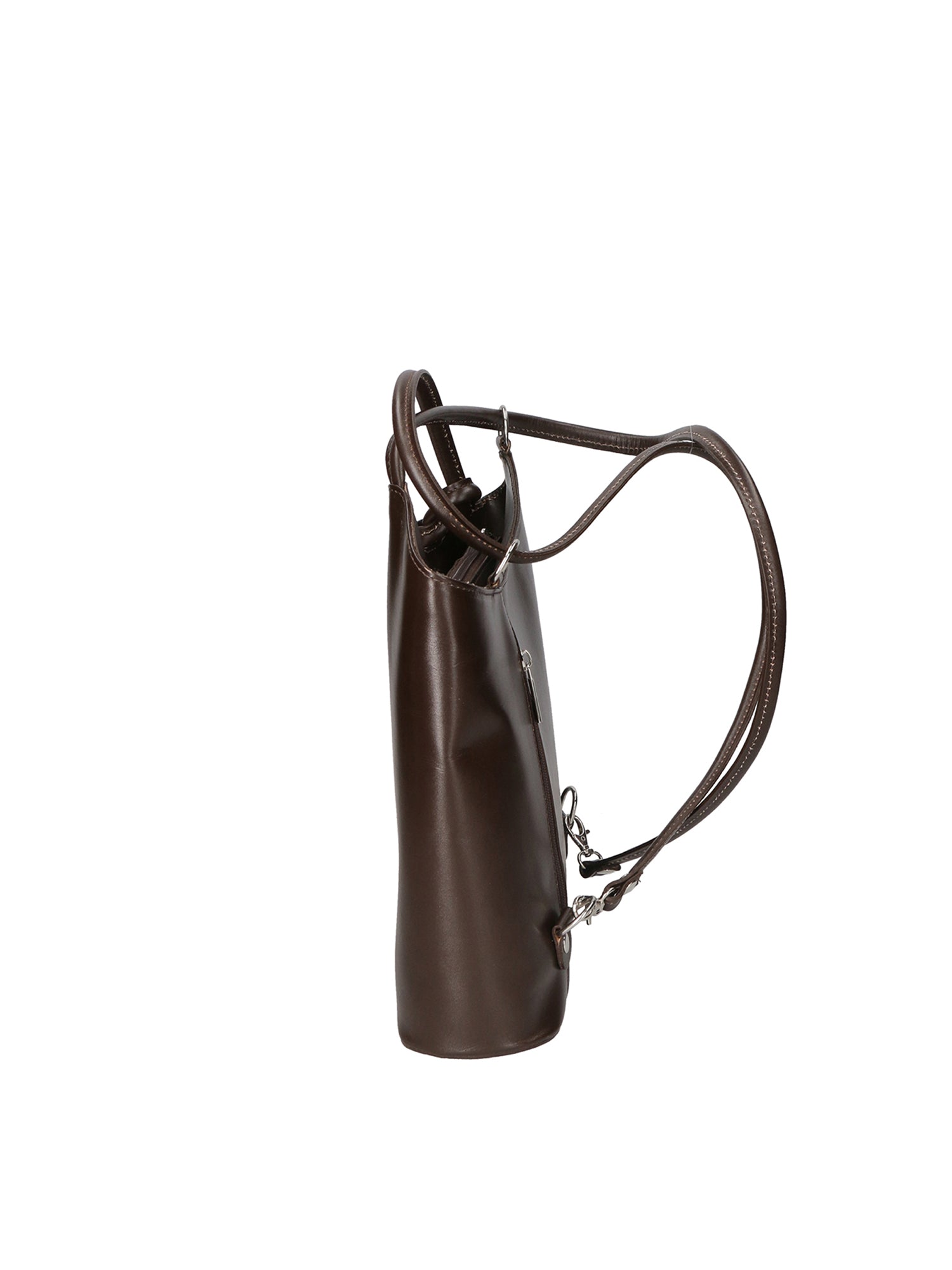 Fabiola Borsa a spalla da donna 100% pelle 9039-TMORO DARK BROWN Gave Lux