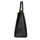 Borsa a mano da donna 100% pelle MYB-8028-FW-NERO My Best Bag