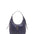 Borsa a spalla da donna 100% vera pelle 4607-BLU Alessia Firenze