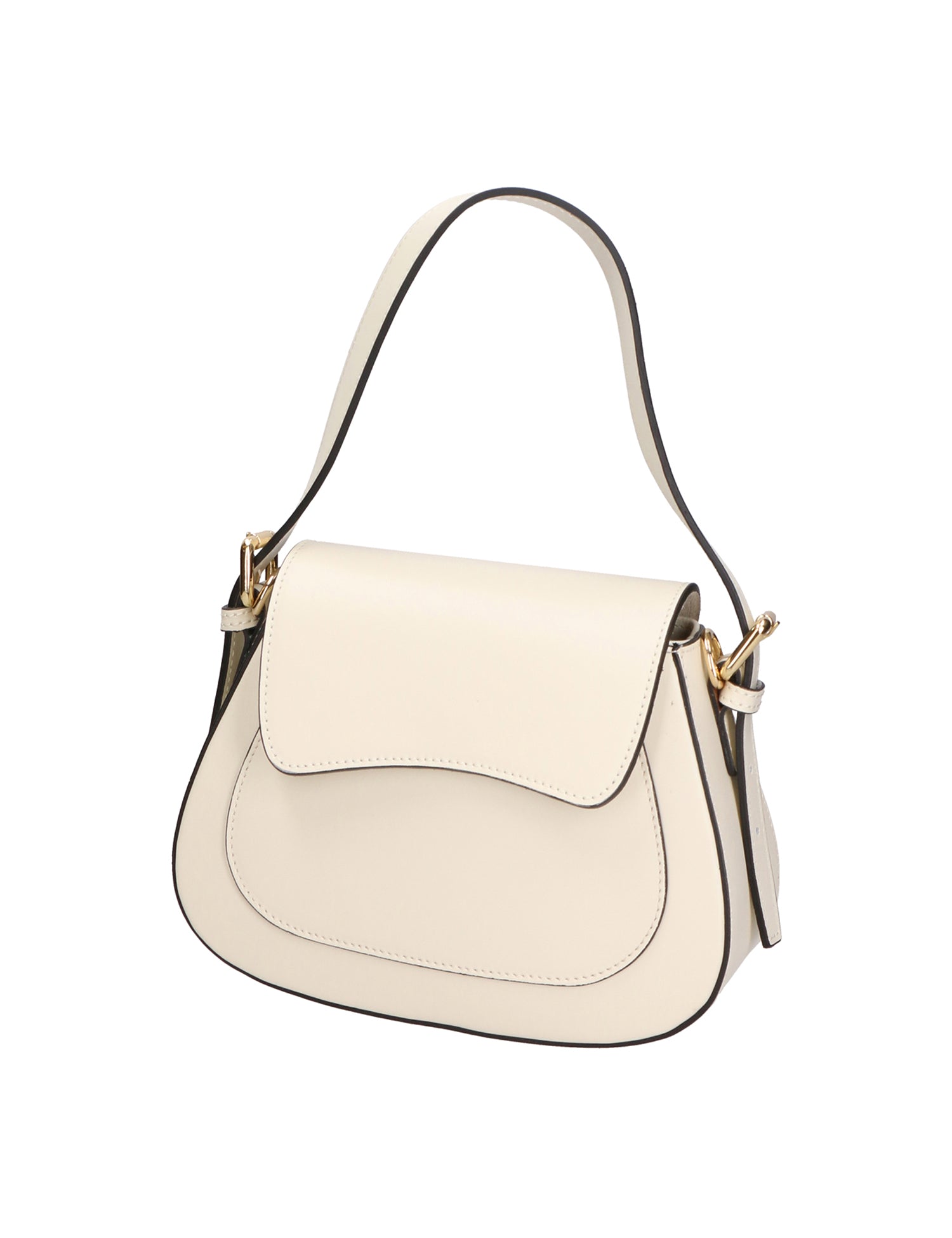 Giulia Borsa a spalla da donna Vera pelle 05958-L804 BEIGE Gave Lux