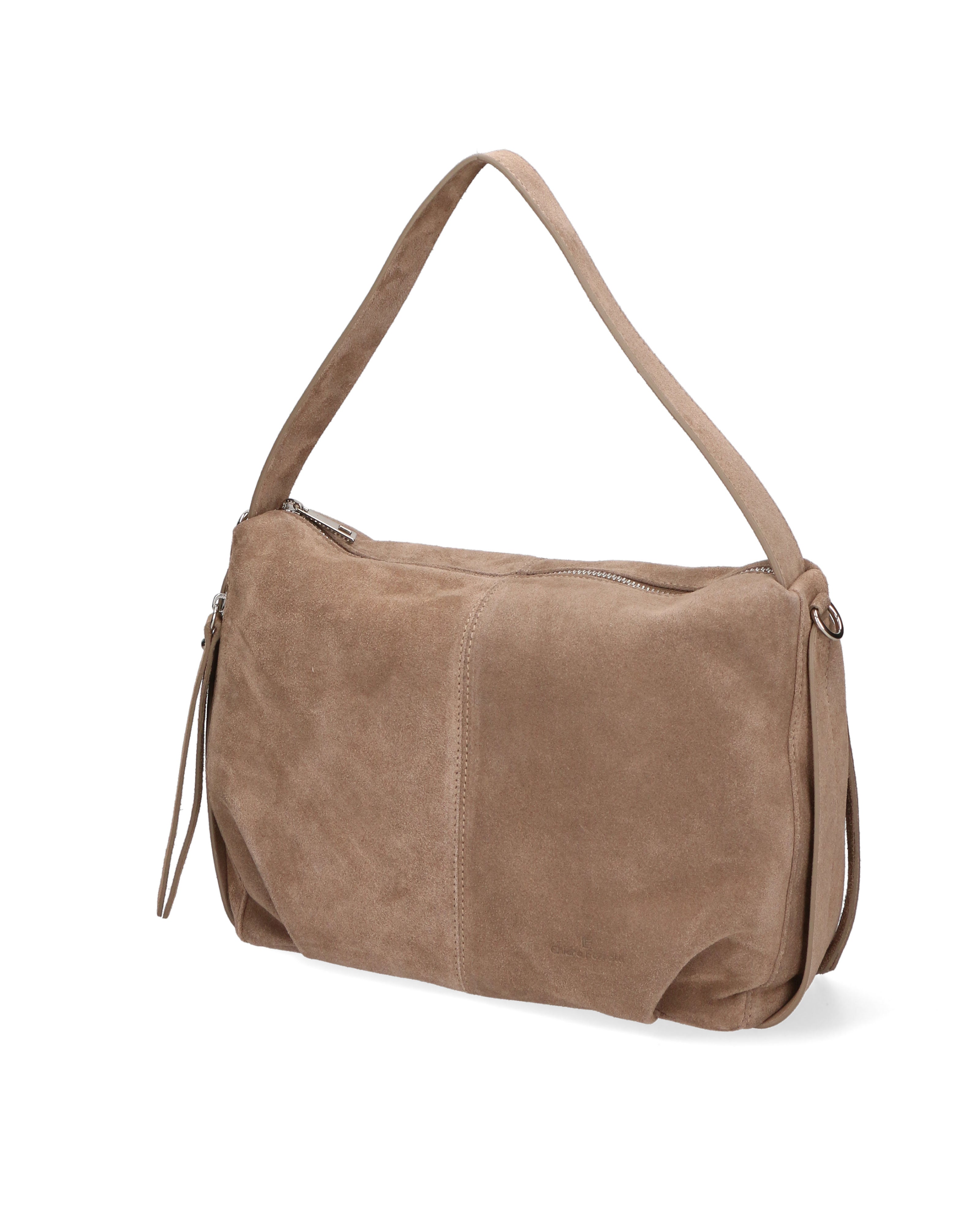 Novara Prime Borsa a spalla da donna Vera pelle 7019-009 TAUPE Chiara Ferretti
