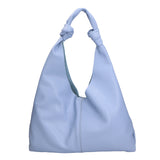 Gwenda Borsa a spalla da donna Vera pelle 06008-D220 AZZURRO Gave Lux