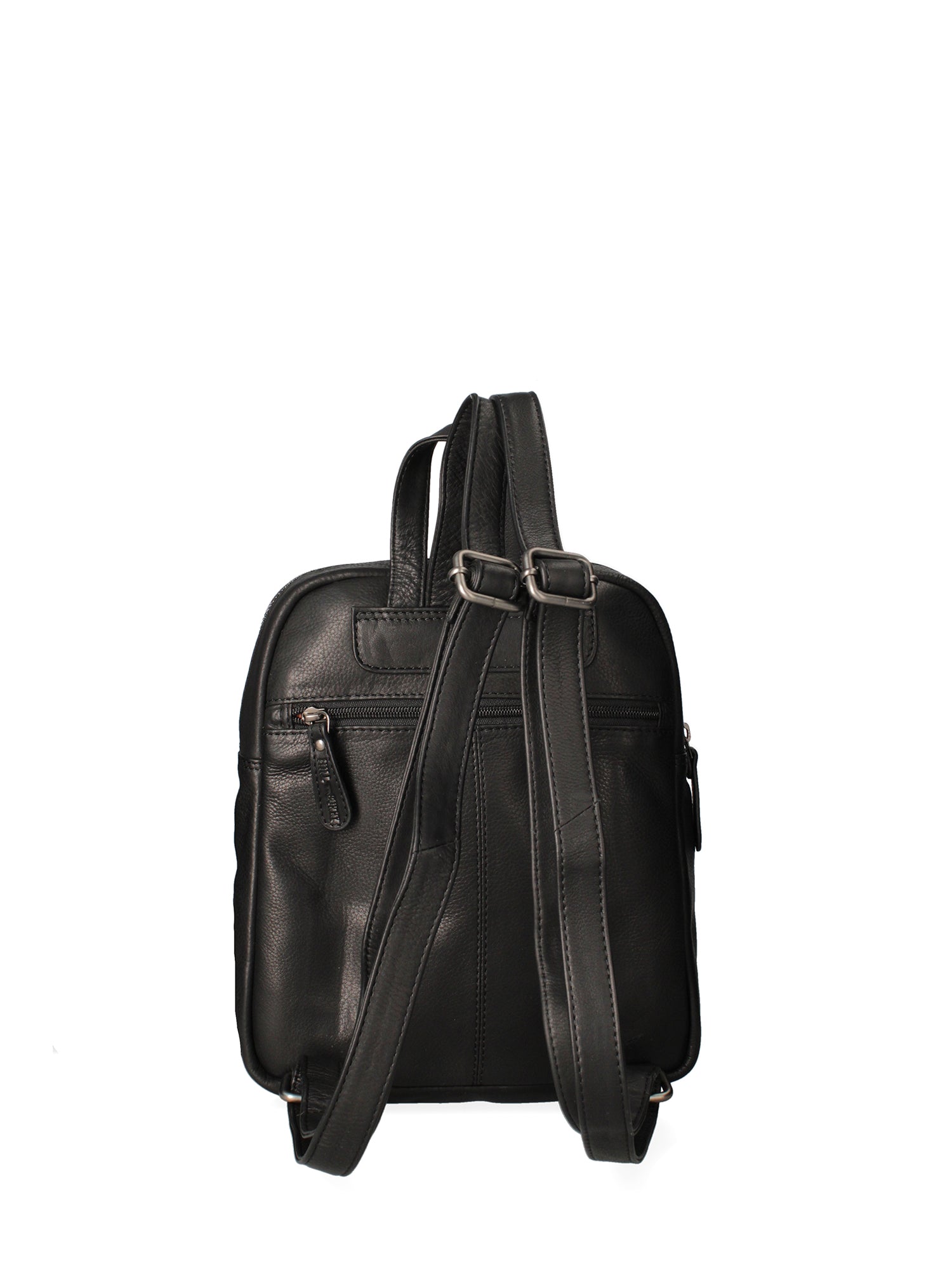 Zaino da uomo in vera pelle Casual HILB-1715-NERO Hill Burry