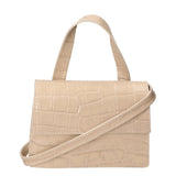 Borsa a mano da donna Pelle goffrata MYB-7036-SS-C37 BEIGE BEIGE My Best Bag
