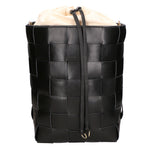 Borsa a tracolla da donna 100% pelle MYB-7054-SS-NERO+BEIGE My Best Bag