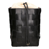 Borsa a tracolla da donna 100% pelle MYB-7054-SS-NERO+BEIGE My Best Bag