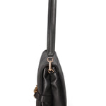 Borsa a spalla da donna Vera pelle JR-W-1160LDO-BLACK-GOLD John Richmond