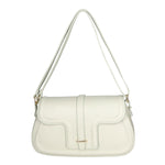 Alena Borsa a spalla da donna Vera pelle 04999-D69 BLUE GLASS Gave Lux