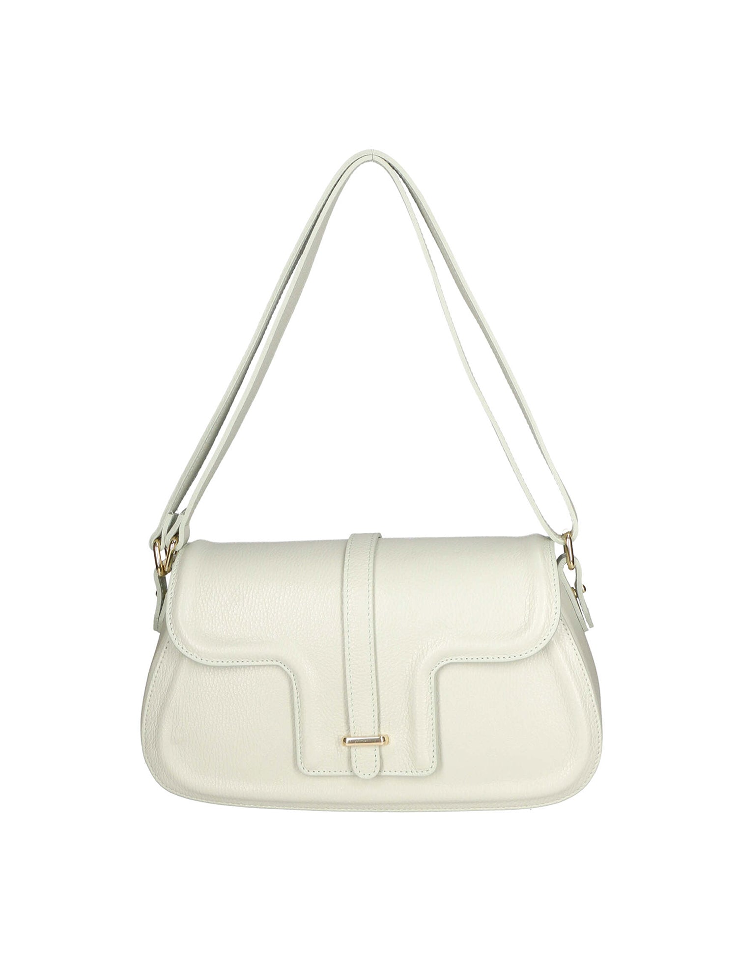 Alena Borsa a spalla da donna Vera pelle 04999-D69 BLUE GLASS Gave Lux