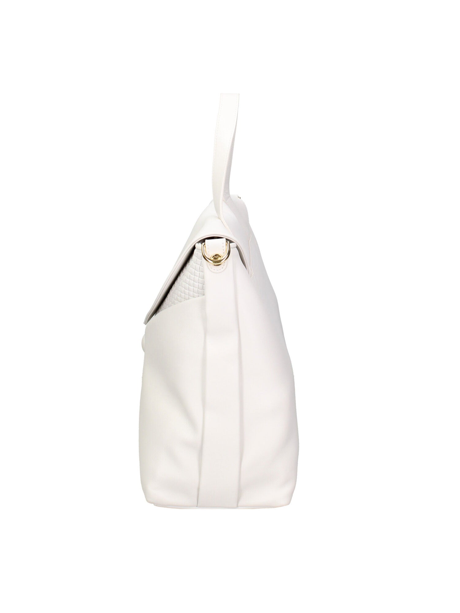Edera Ultra Borsa a mano da donna 100% pelle B17202-BIANCO Braccialini