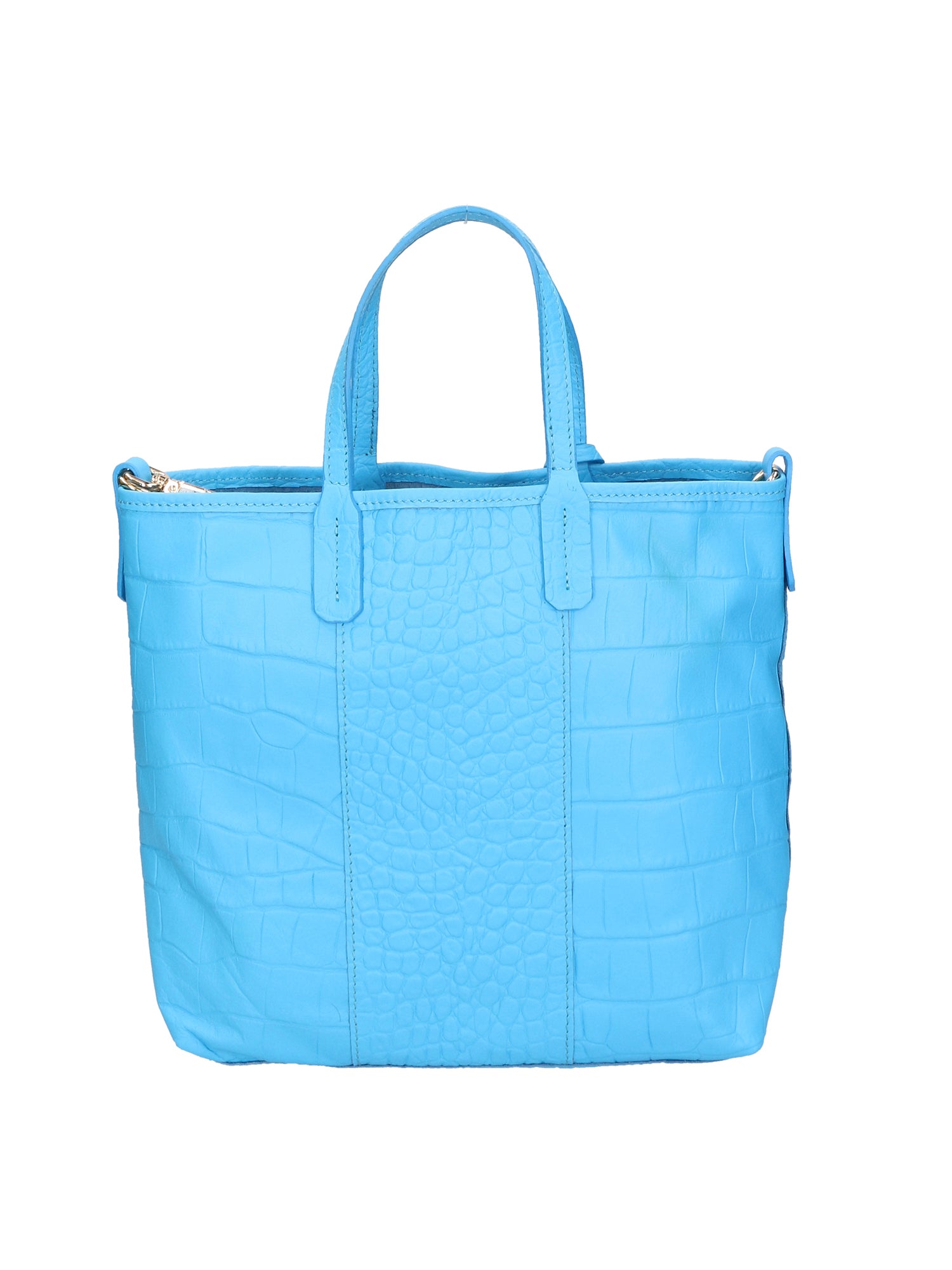 Borsa a mano da donna Vera pelle MYB-7044-SS-SS99 TURCHESE My Best Bag