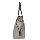 Emiliana Borsa a spalla da donna Vera pelle 80061-GRIGIO Gave Lux