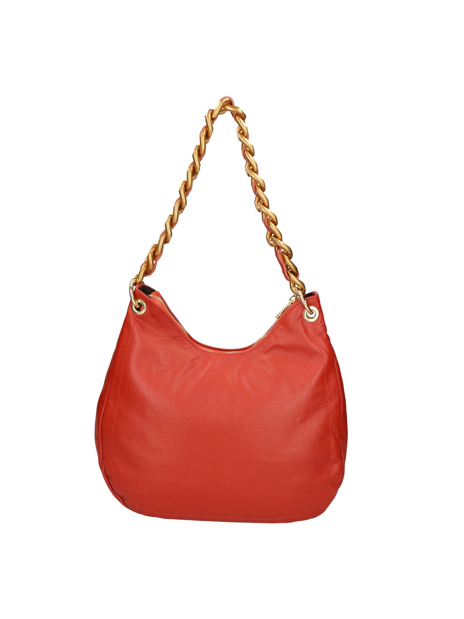 Artemisia Borsa a spalla da donna Vera pelle 05462-S35 PAPAYA L005 BRONZO Gave Lux