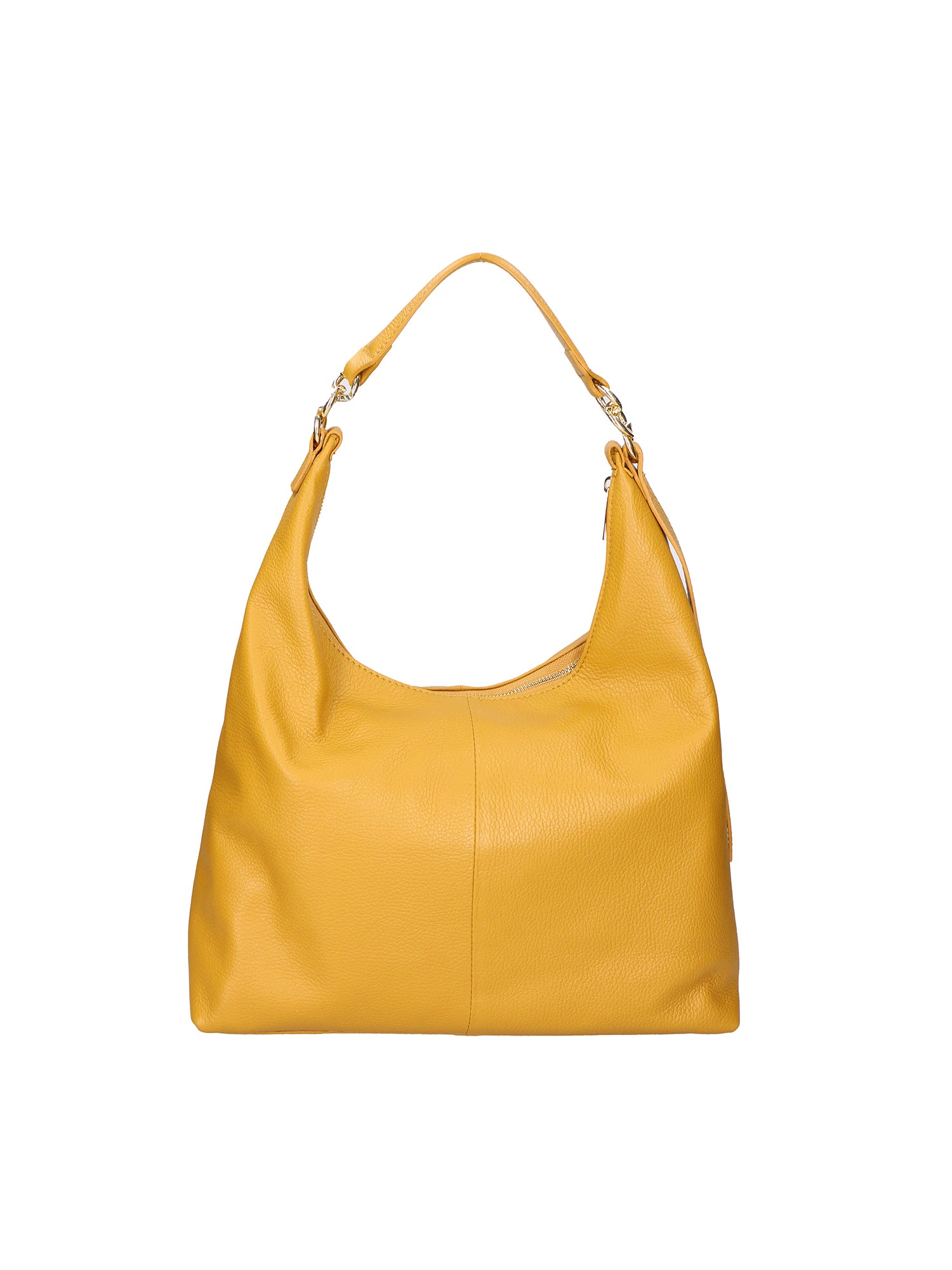 Ursula Borsa a spalla da donna Vera pelle 06673-D36 SENAPE Gave Lux