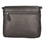 Borsa a tracolla da uomo Vera pelle RFID HILB-3075-NERO Hill Burry