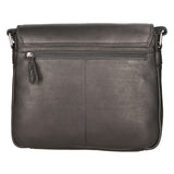 Borsa a tracolla da uomo Vera pelle RFID HILB-3075-NERO Hill Burry