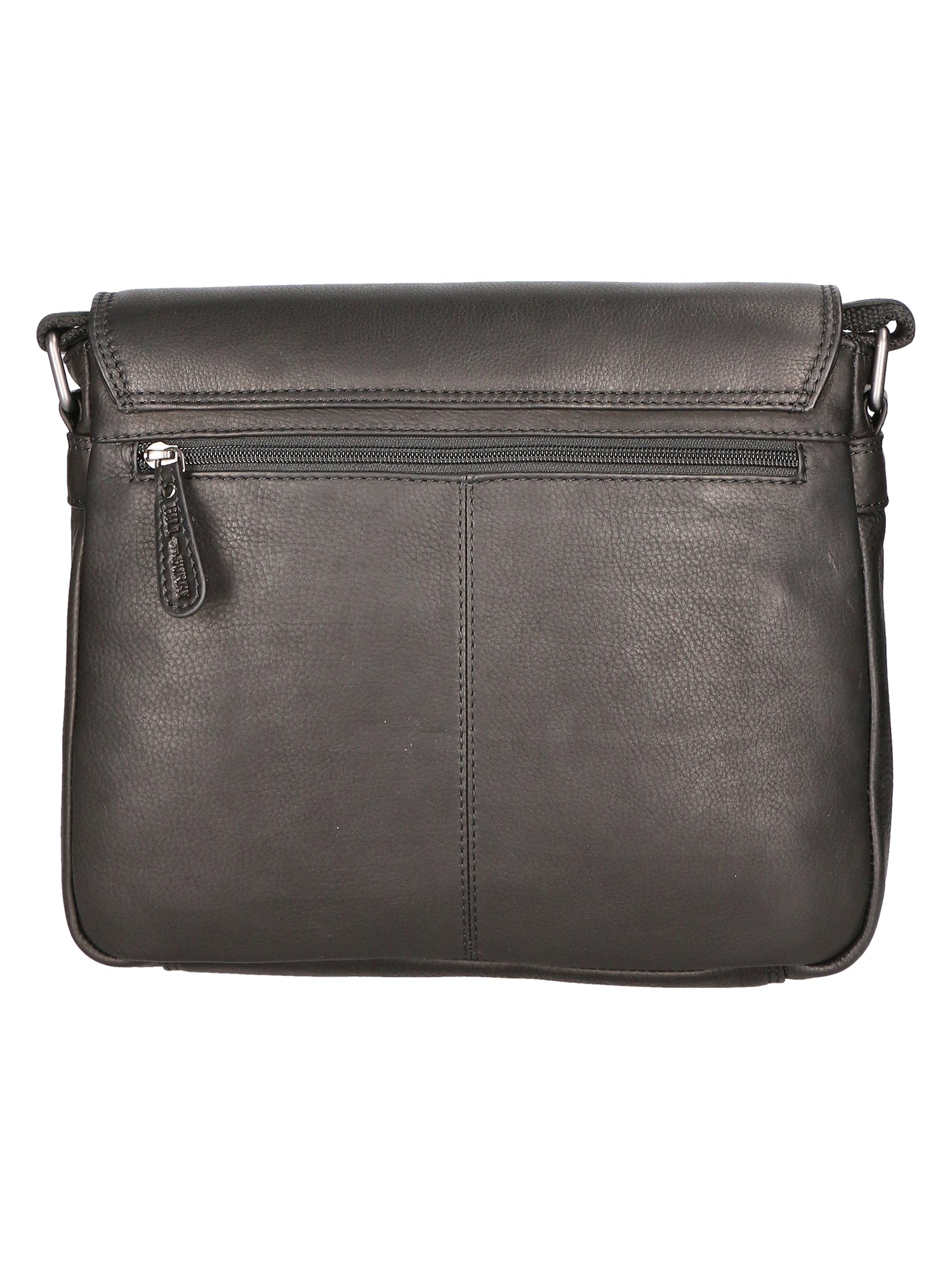 Borsa a tracolla da uomo Vera pelle RFID HILB-3075-NERO Hill Burry
