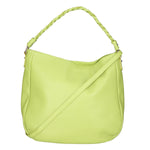Gaia Borsa a spalla da donna Vera pelle 05897-C12 VERDE Gave Lux