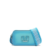 Borsa a spalla da donna 100% PVC FLAT MARC-NORSE BLUE Marc Ellis