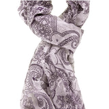 Selvaggia L1015-ROSA Foulard unisex Cotone e Seta Gave Lux