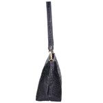 Lorelei Borsa a spalla da donna Vera pelle croco 06498-013 BLU NAVY Gave Lux