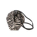 Astrid Borsa a spalla da donna Vera pelle 05476-NERO ZEBRA B N 002 Gave Lux