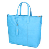 Borsa a mano da donna Vera pelle MYB-7044-SS-SS99 TURCHESE My Best Bag