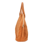 Borsa a mano da donna 100% pelle scamosciata MYB-6014-FW-03292 CUOIO COGNAC My Best Bag