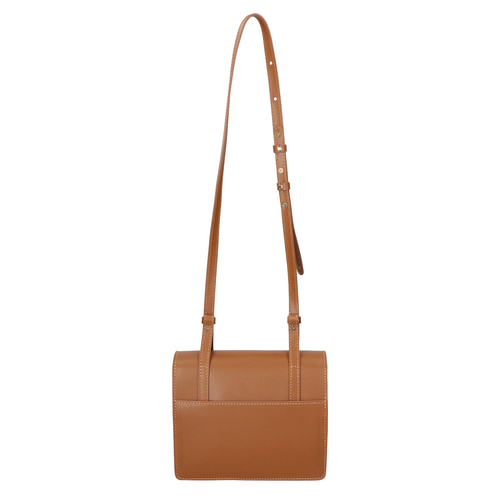 Borsa a tracolla da donna 100% pelle MYB-8003-FW-CUOIO My Best Bag