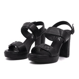 Sandali da donna Textile Polyester