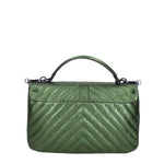 Volterra Borsa a tracolla da donna Vera Pelle 1626-VERDE Gave Lux