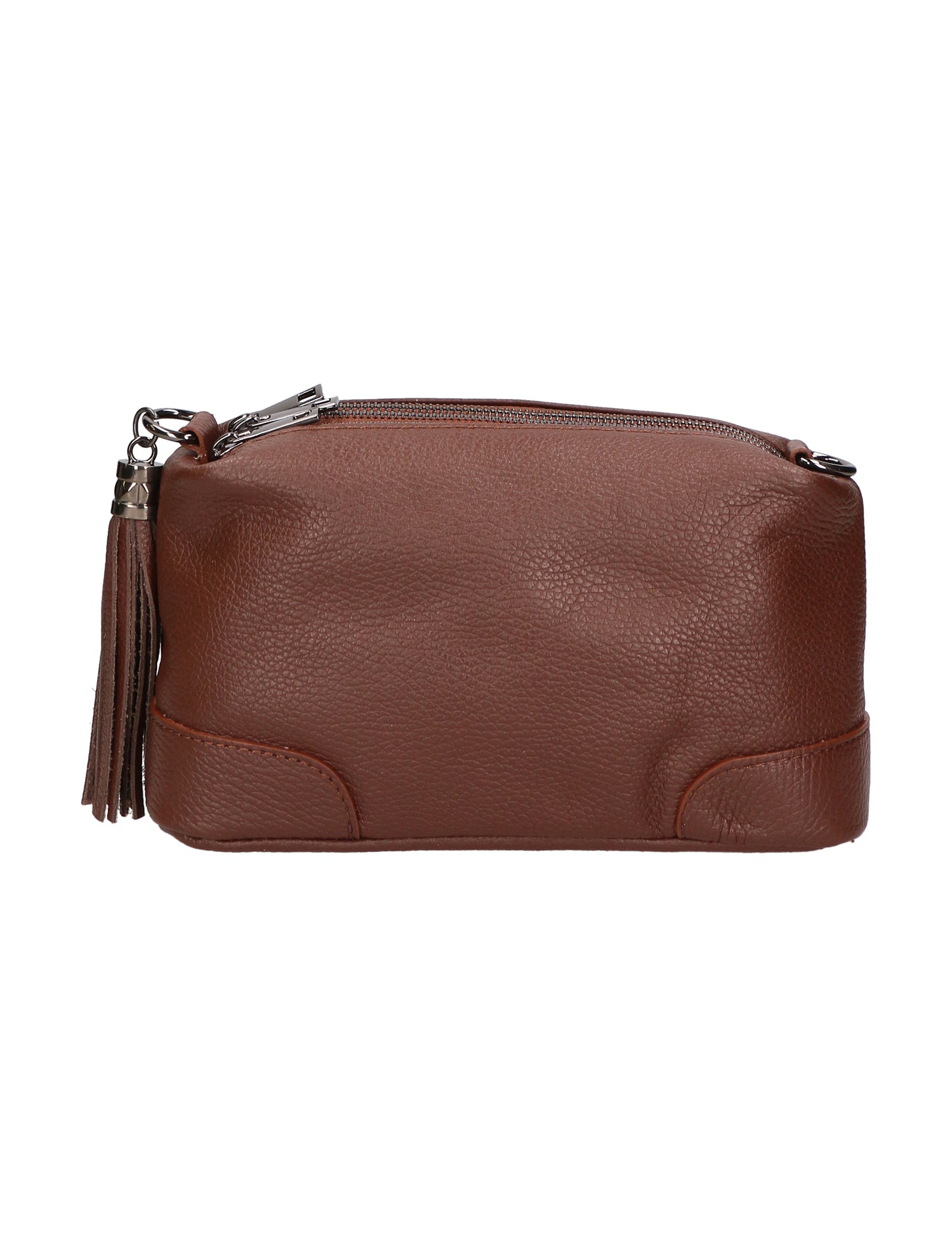 Lidia Borsa a mano da donna Vera pelle 06513-CIOCCOLATO Gave Lux