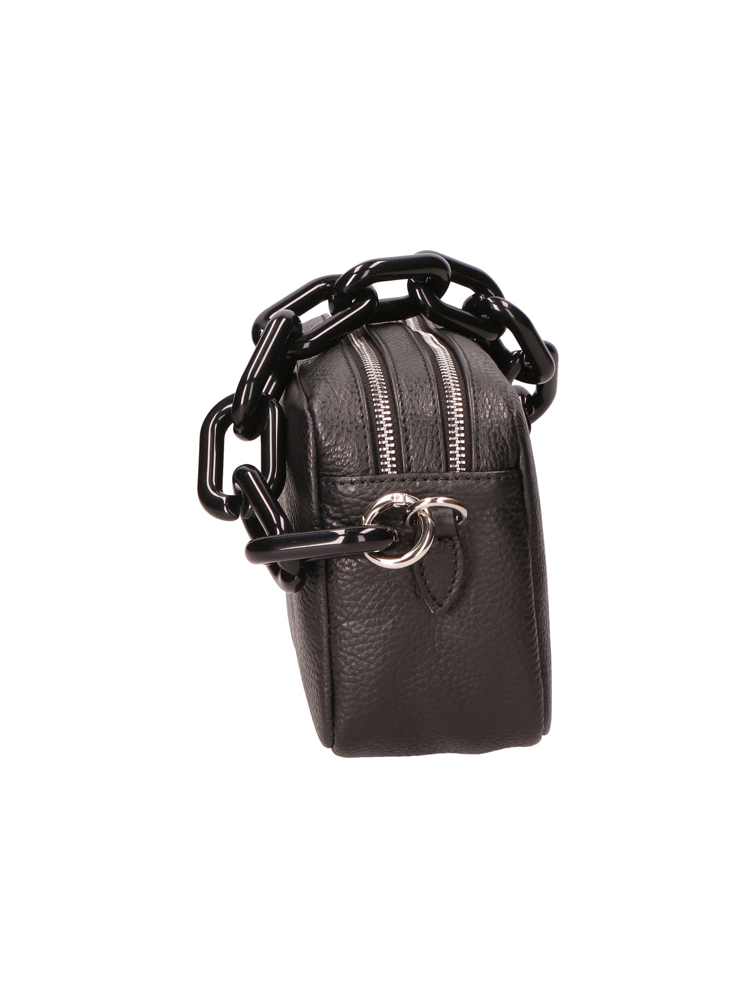 Barbara Borsa a spalla da donna Vera pelle 05706-D28 NERO BLACK Gave Lux