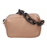 Barbara Borsa a spalla da donna Vera pelle 05706-D40 TAUPE TAUPE Gave Lux