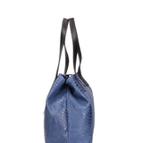 Clarissa Borsa a mano da donna Vera pelle 5276-012 BLU JEANS Gave Lux