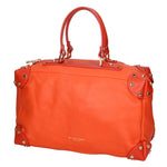 Borsa a mano da donna 100% pelle artigianale MYB-6012-FW-VERMIGLIO+P620 MATTONE My Best Bag
