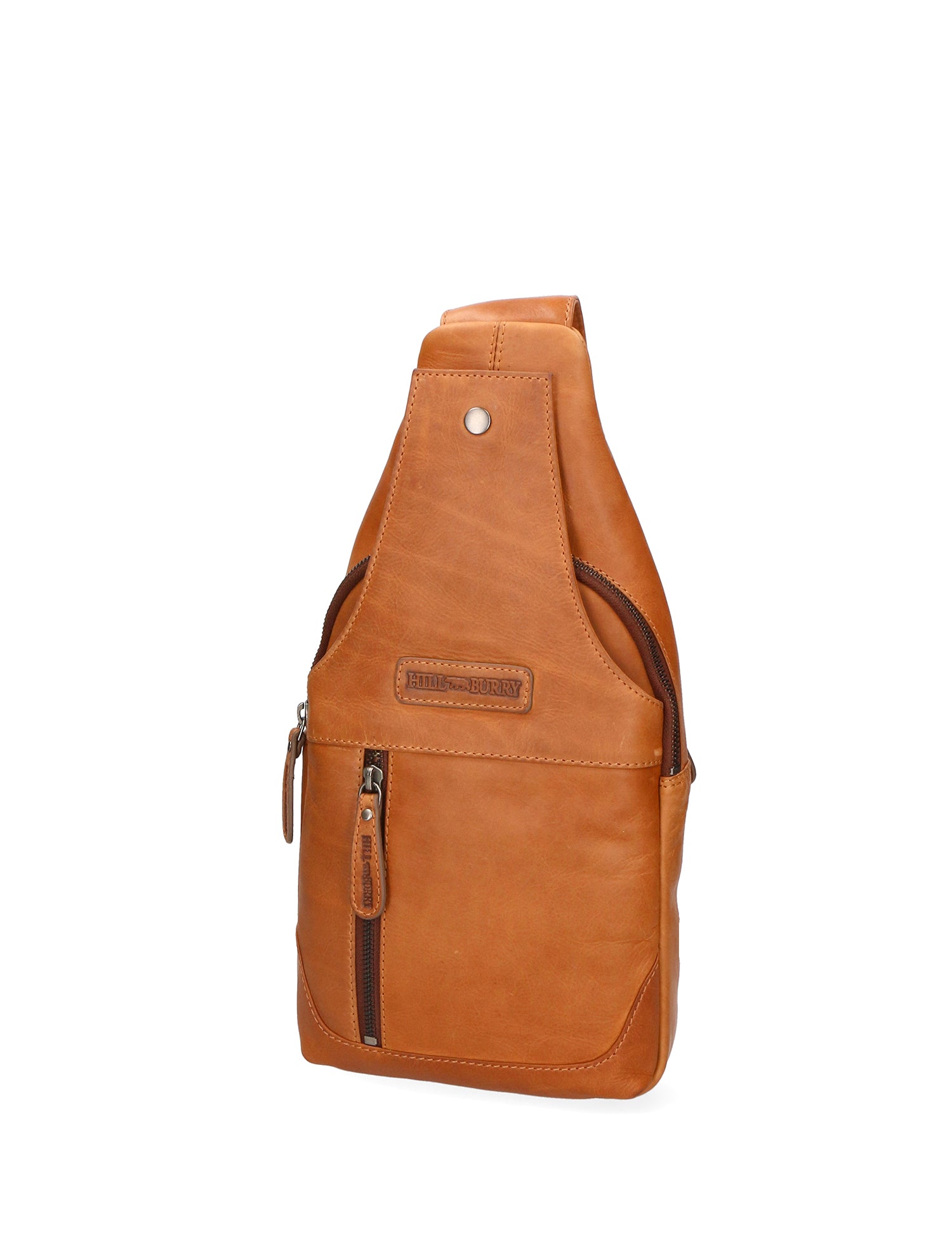 Zaino uomo in vera pelle Casual HILB-6101-CUOIO Hill Burry