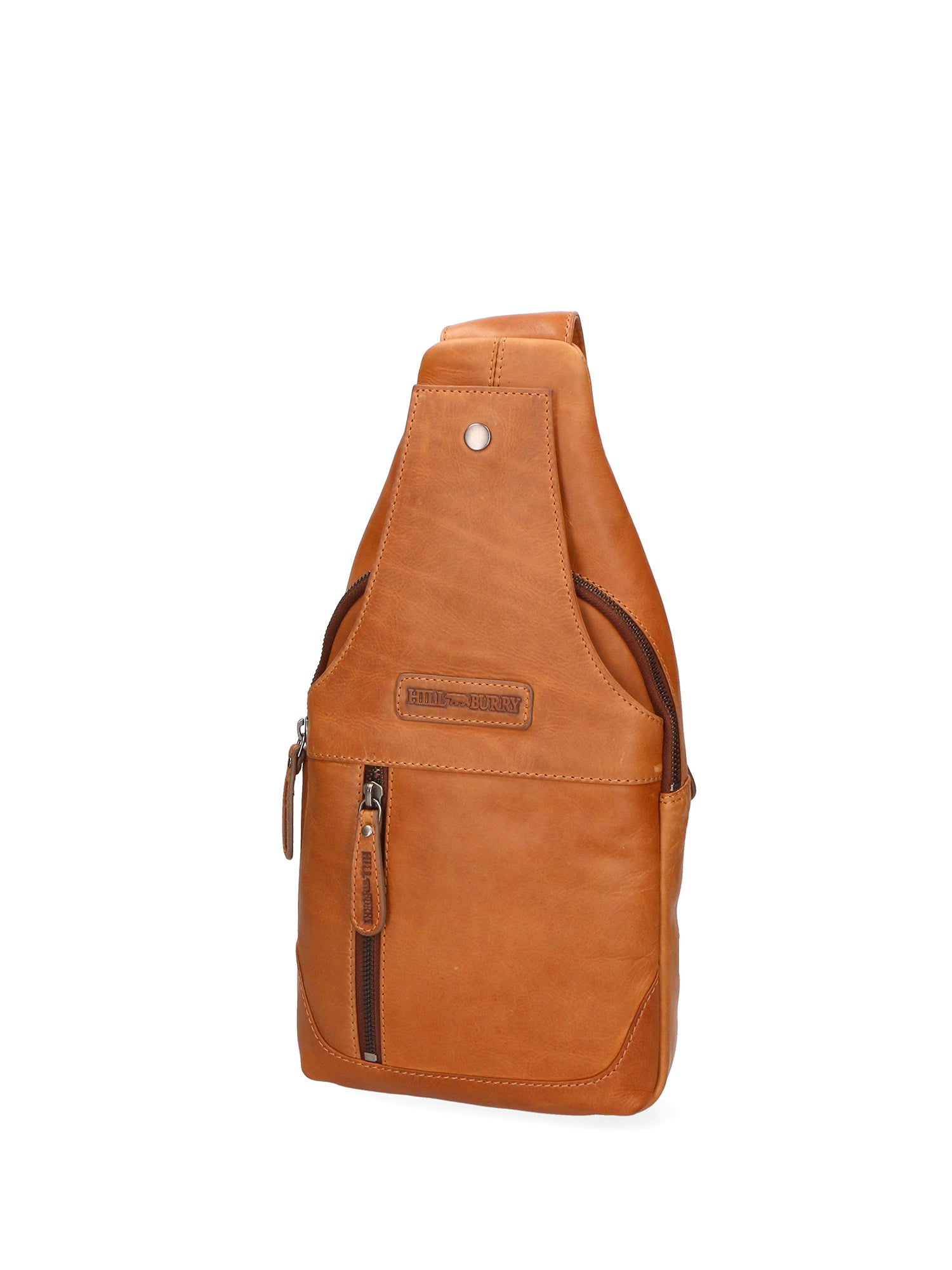 Zaino uomo in vera pelle Casual HILB-6101-CUOIO Hill Burry