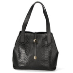 Clarissa Borsa a mano da donna Vera pelle 5276-019 NERO Gave Lux